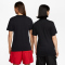 NIKE Sportswear Freizeit T-Shirt Herren schwarz/weiß XL
