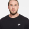 NIKE Sportswear Freizeit T-Shirt Herren schwarz/weiß XL