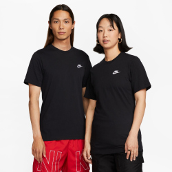 NIKE Sportswear Freizeit T-Shirt Herren schwarz/weiß XXL