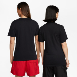 NIKE Sportswear Freizeit T-Shirt Herren schwarz/weiß XXL