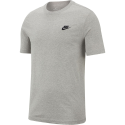 NIKE Sportswear Freizeit T-Shirt Herren dunkelgrau/schwarz S