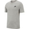 NIKE Sportswear Freizeit T-Shirt Herren dunkelgrau/schwarz S