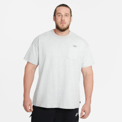 NIKE Sportswear Freizeit T-Shirt Herren dunkelgrau/schwarz XXL