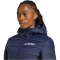 adidas TERREX Multi Essentials Climawarm Steppjacke mit Kapuze Damen KB2167 - legend ink XS