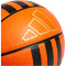adidas 3-Streifen Rubber Mini-Basketball HM4971 - basketball natural/black/metallic gold 3