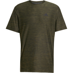 adidas Train Essentials Stretch Trainingshirt Herren KA7856 - night cargo mel./black L