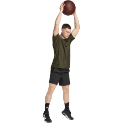 adidas Train Essentials Stretch Trainingshirt Herren KA7856 - night cargo mel./black L