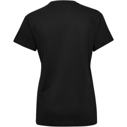 hummel GO Baumwoll Logo T-Shirt Damen kurzarm