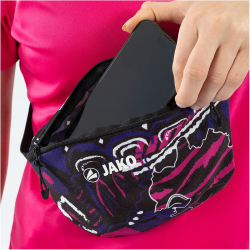 JAKO Malle Bauchtasche 656 - weiß/pink/lila/schwarz