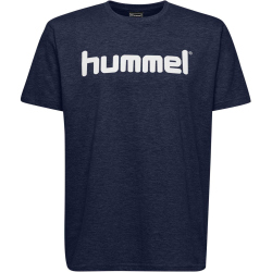 hummel GO Baumwoll T-Shirt Kinder marine 176