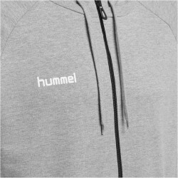 hummel GO Baumwoll Hoodie Herren grey melange 3XL