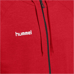 hummel GO Baumwoll Hoodie Herren true red 3XL