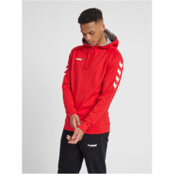 hummel GO Baumwoll Hoodie Herren true red 3XL