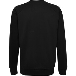 hummel GO Baumwoll Logo Sweatshirt Kinder black 176