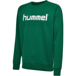 hummel GO Baumwoll Logo Sweatshirt Kinder evergreen 176