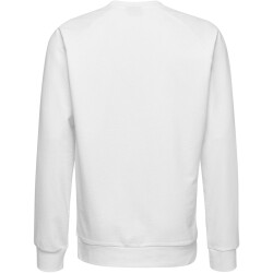 hummel GO Baumwoll Logo Sweatshirt Kinder white 176