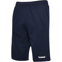 hummel GO Baumwoll Sweatshorts Kinder marine 116