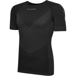 hummel First Seamless Funktionsshirt Kinder black 116/128