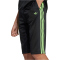 adidas Originals Football Trainingsshorts Kinder JV7791 - black/signal green 152