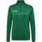 hummel Core Poly 1/2-Zip Sweatshirt Damen evergreen S