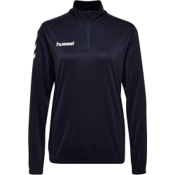 hummel Core Poly 1/2-Zip Sweatshirt Damen marine M