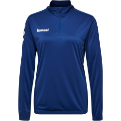 hummel Core Poly 1/2-Zip Sweatshirt Damen true blue M