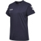 hummel GO Baumwoll T-Shirt Damen kurzarm marine XS