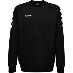 hummel GO Baumwoll Sweatshirt Herren black L
