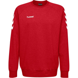 hummel GO Baumwoll Sweatshirt Herren true red S