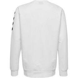 hummel GO Baumwoll Sweatshirt Herren white L