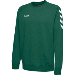 hummel GO Baumwoll Sweatshirt Kinder 6140 - evergreen 140