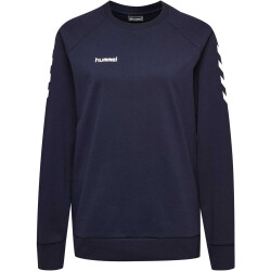 hummel GO Baumwoll Sweatshirt Damen marine XS