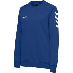 hummel GO Baumwoll Sweatshirt Damen true blue XS
