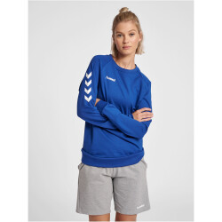 hummel GO Baumwoll Sweatshirt Damen true blue XS