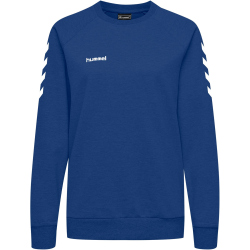 hummel GO Baumwoll Sweatshirt Damen true blue XXL