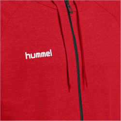 hummel GO Baumwoll Hoodie Herren true red S