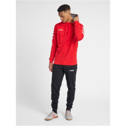 hummel GO Baumwoll Hoodie Herren true red S