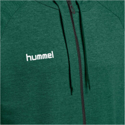 hummel GO Baumwoll Hoodie Herren evergreen M