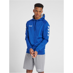 hummel GO Baumwoll Hoodie Herren true blue S