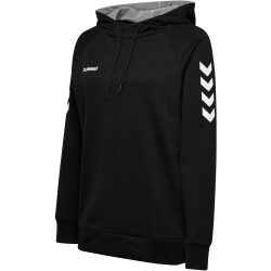 hummel GO Baumwoll Hoodie Damen black XS