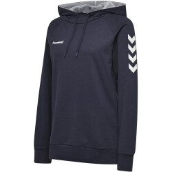 hummel GO Baumwoll Hoodie Damen marine XS
