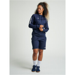hummel GO Baumwoll Hoodie Damen marine XS