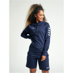 hummel GO Baumwoll Hoodie Damen marine XS