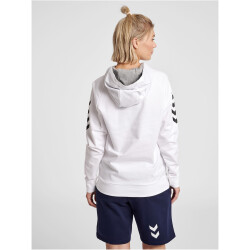 hummel GO Baumwoll Hoodie Damen white XS