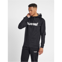 hummel GO Baumwoll Logo Hoodie Herren black S