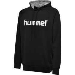 hummel GO Baumwoll Logo Hoodie Herren black L