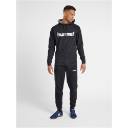 hummel GO Baumwoll Logo Hoodie Herren black L
