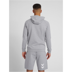 hummel GO Baumwoll Logo Hoodie Herren grey melange S