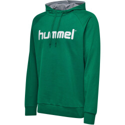 hummel GO Baumwoll Logo Hoodie Herren evergreen S