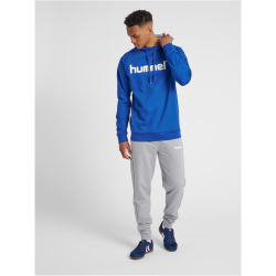 hummel GO Baumwoll Logo Hoodie Herren true blue S